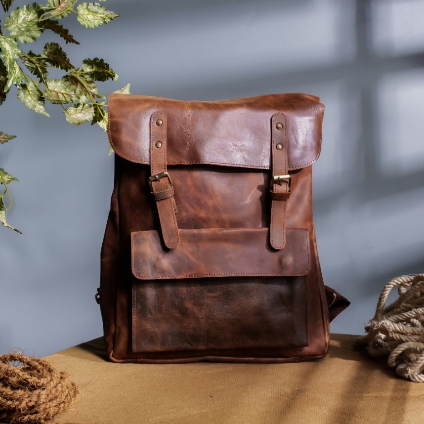 Nomad Vintage Leather Backpack