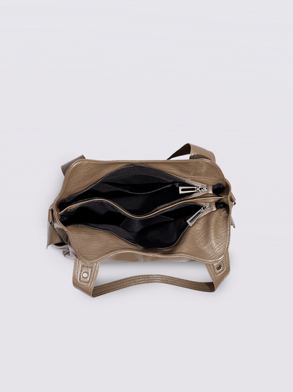 Classic Multi-Pocket Shoulder Bag – Stylish & Versatile for Everyday Use
